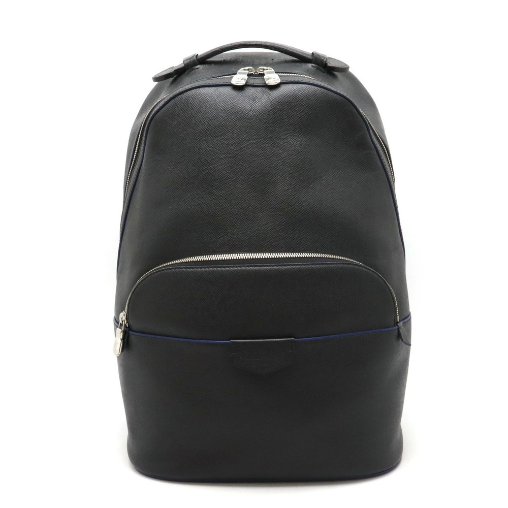 LOUIS VUITTON Taiga Anton Backpack Rucksack Noir Black Blue
